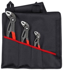 Knipex Cobra  Water Pump Pliers Set In Tool Roll 3 Pieces 00 19 55 S9