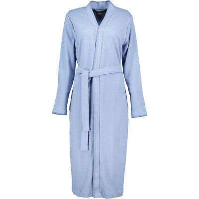 Cawö Home Bademäntel Damen Kimono Pique 812 sky - 11 Damen Blau NEU & OVP