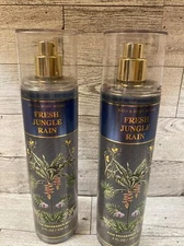 Bath And Body Works Fresh Jungle Rain Fragrance Mist x2
