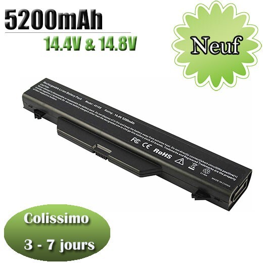 Batterie pour HP ProBook 535753-001 pour réparer un PC sans autonomie
