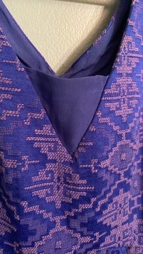 maeve anthropologie dress With Pockets; Size 2 - Blue And Purple - Sleeveless - Picture 3 of 10