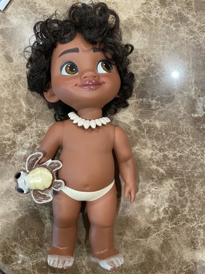 15 Disney Animators Doll Baby Moana Sandy Feet Necklace Turtle Posable Arms Ebay