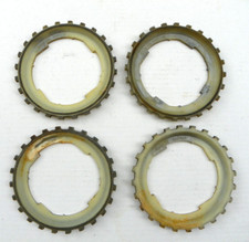 4 LUSTRAN JOHN DEERE B6-24 CORN PLANTER PLATES, PLASTIC