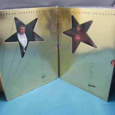 Barbie Rhett Butler Scarlett O'Hara LOT OF 2 Hollywood Legends Collection NEW