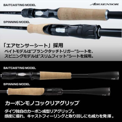 Daiwa Blazon C69H-2/ST (Baitcasting 2 Piece) | eBay