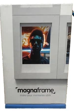 Magnaframe  6 Pack Magnetic Picture Frame for Instax Mini Film White