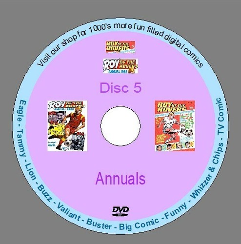 Roy of the Rovers Massive Comic Collection on 6 DVDs. UK Classic Comics. Retro. - Picture 6 of 11