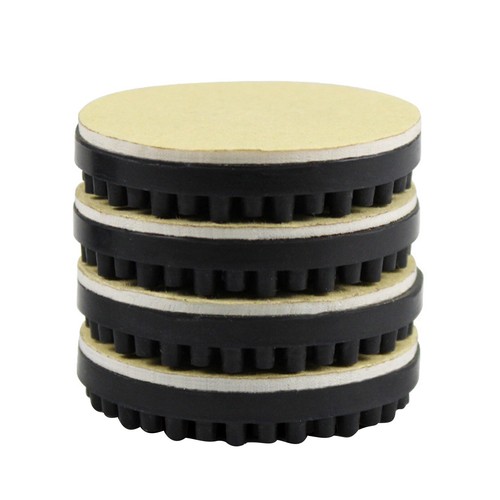 4* Rubber Isolation Stand Feet Pads Turntable Record Player Vibration Reducer F