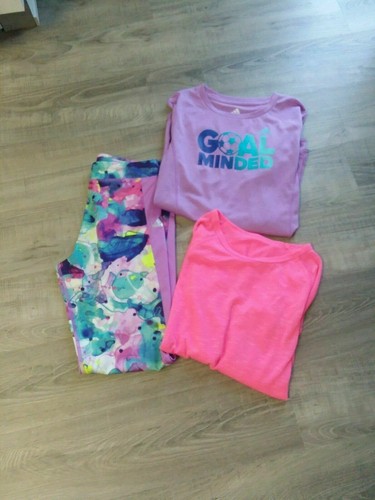 Youth Girls Adidas Leggings and T Shirt Sz XL (14/16)/ Justice Boot Cut Jean 14