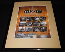 Mesa Engineering 2007 Stiletto Framed 11x14 ORIGINAL Vintage Advertisement