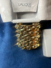 Lalique Bracelet. 5 Rangs  Vermeil