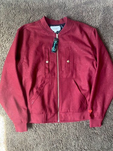 Diamond Supply Co Varsity Letterman Red 