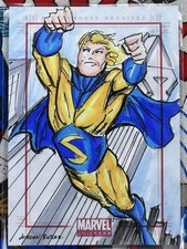 Marvel Universe 2011 SketchaFEX Sketch Card Sentry Artist: Jordan Butler