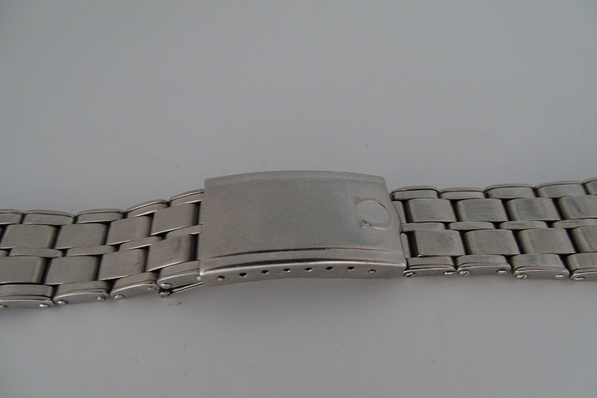 Omega Bracelet 1093 Rivet Stainless Steel 515 Ends Original | eBay