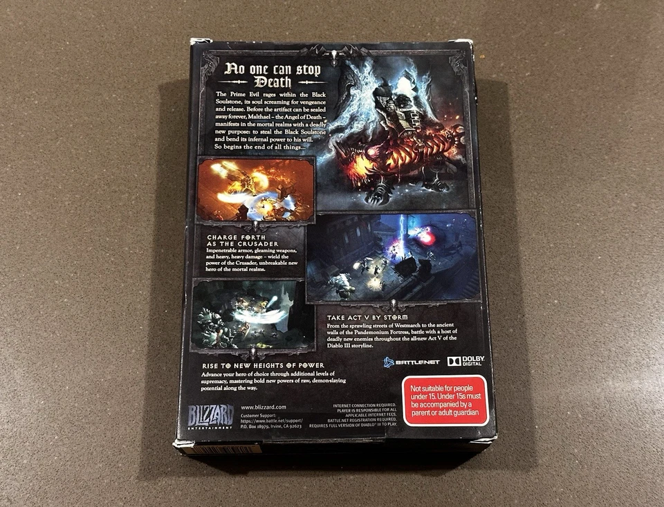 Diablo III 3 Reaper Of Souls Expansion Set PC Game & Valid DLC Codes Great Cond✅ - Image 3 of 4