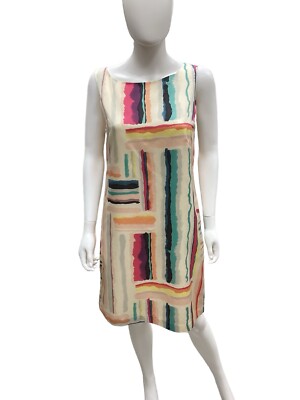 gerard darel silk dress Gerard Darel Beige/Colors Silk Dress Size 6