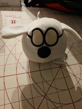 Silly Slammers Dogbert from Dilbert Comic White Dog Beanbag Plush No Sound