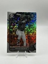 2022 Bowman Chrome Adrian Placencia 1st Black White Mini Diamonds Angels