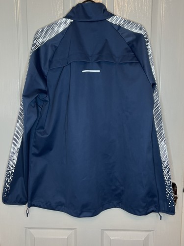 ASICS men's Running Jacket XL Reflective Night Runner Zipped Jacket - Picture 5 of 8