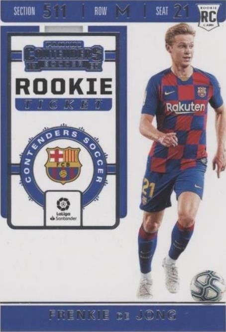 【限定値下げ中】Chronicles Frenkie De Jong RC 5枚 2019-20 Panini Chronicles Frenkie de Jong #RT-3 | eBay