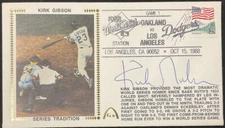 KIRK GIBSON Signed Autographed 1st Day Issue Stamp Envelope JSA MM19082