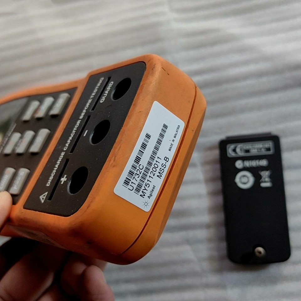 1PCS Used agilent U1732C Handheld LCR Meter Tested Good eBay