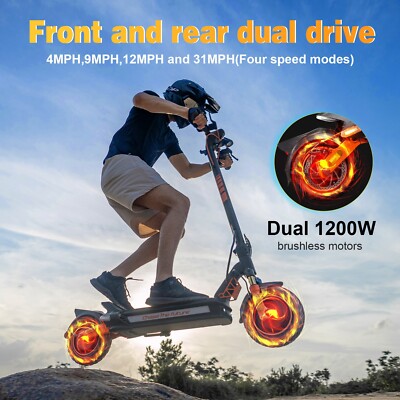Electric scooter RZ1000 CUNFON 3200W peak motor 31mph 40 miles