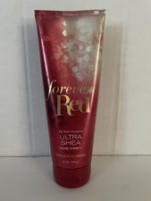 NEW BATH  BODY WORKS FOREVER RED ULTRA SHEA BODY CREAM 8 Oz. FREE SHIPPING 