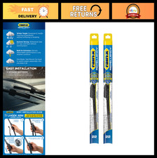 22 Water Repellent Windshield Wiper Blades - All Weather Streak-free Pack Of 22 Water Repellent Windshield Wiper Blades - All Weather Streak-free Pack Of