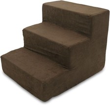 3-Step Pet Stairs Dog Steps for High Bed Couch Car