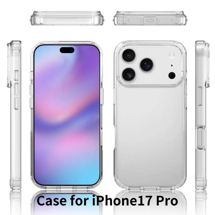 Funda MagSafe blanca transparente para iPhone 17 Pro  Foto 2 de 4