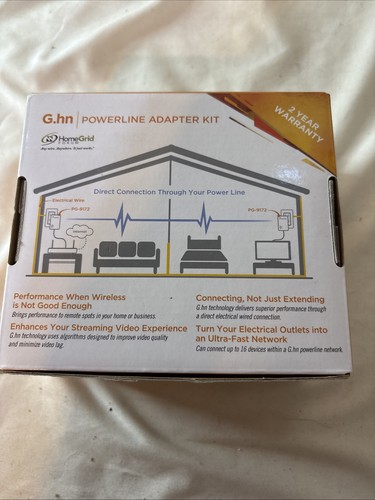 Comtrend Pg-9172kit G.hn 1200 Mbps Powerline Ethernet Bridge Adapter 2-unit Kit - Picture 6 of 8