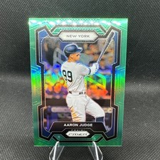 Aaron Judge Green Prizm - 2022 Panini Prizm - New York Yankees (3x MVP)