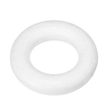 1.6 Inch Foam Wreath Forms Round Craft Rings for DIY Art Crafts Pack of 1
