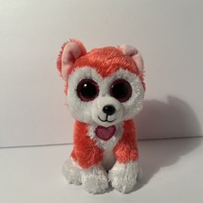 Ty Beanie Boos - APHRODITE the Valentine's Day Husky Dog 6" NEW