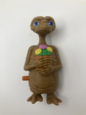 Vintage Universal Studios ET Extra Terrestrial With Flower Pot Wind Up Walker