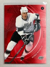 2025-26 SP Game Used Red #77 Bernie Nicholls