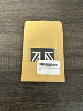 UK British BLACK AND WHITE Flag Tactical HOOK Patch