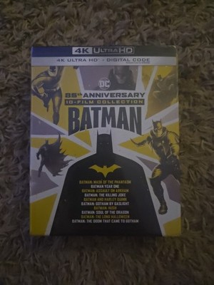 Batman 85th Anniversary Collection (4K Ultra HD,Blu-ray, 2024, 10-Disc) Animated