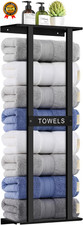 Bathroom Towel Storage Rack, Wall Mounted Bathroom Towel Rack 30 Inch Heavy