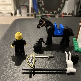 LEGO 6035: Castle Guard - Black Falcons [1987] 100% Complete + Manual No Box