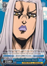 Interest in the Newcomer, Abbacchio - JJ/S66-TE12 - TD Near Mint Weiss Schwarz J