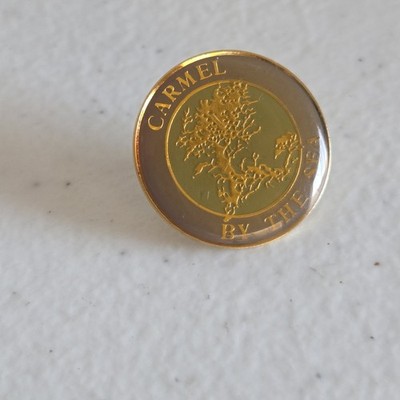 Vintage Pin Carmel by the Sea Tree California