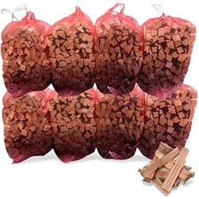 8 NETS KINDLING FIREWOOD  KILN DRIED LOGS WOODBURNER FREE P&P 3.87 per lighter
