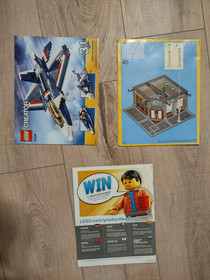 Lego Creator Expert Palace Cinema 10232 Instruction Manuals Only (Books 1, 2, 3)