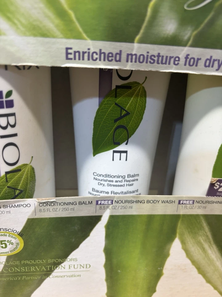 BIOLAGE SPA INDULGENCE 4-pk Shampoo Conditioner Body Wash Hand Cream NEW NIB - Image 3 of 4