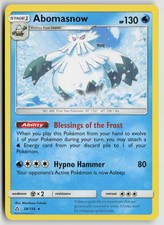 Abomasnow SM - Ultra Prism Rare 38/156 NM