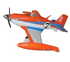 Disney Pixar Planes Racer Dusty 7 Piston Peak Plastic Mattel RARE