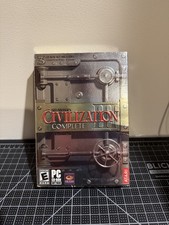 Sid Meier’s Civilization III 3 Complete (PC, 2004) 3-Disc Set - CIB