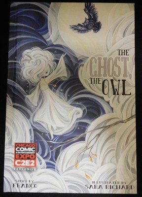 GHOST THE OWL ACTION LAB C2E2 EXPO VARIANT HC GN COMIC FRANCO RICHARD 2018 NM
